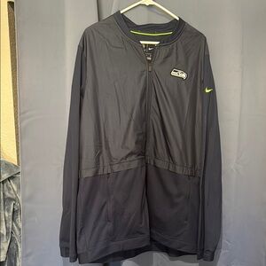 Nike Seahawks Windbreaker Jacket Athletic Design